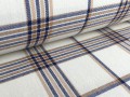 Tkanina z włókien mieszanych, kratka 