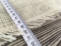 Juta ozdobna bielona, tkanina jutowa, 50cm, rolka 5mb 
