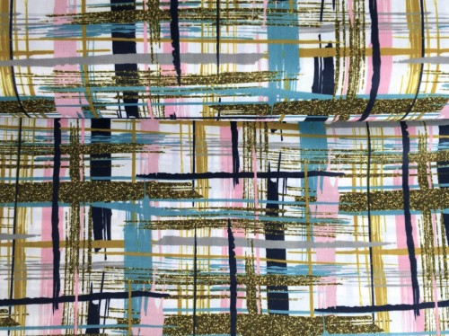 Tkanina dekoracyjna, wzór abstrakcyjny