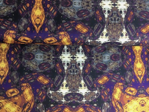 Tkanina dekoracyjna, kalejdoskop