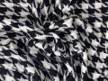 Tkanina poliestrowo-wiskozowa, pepitka kurza stopa