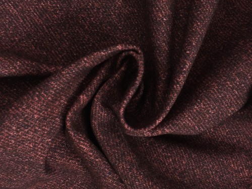 Dresówka pętelkowa, wzór jeans, by Poppy, GOTS