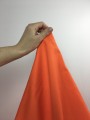 Tkanina poliestrowo-bawełniana, neonowy pomarańcz