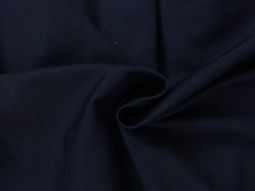 Granatowa tkanina uniwersalna poliestrowo-bawełniana 
