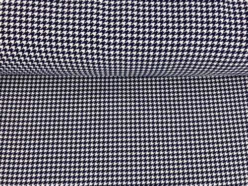 Tkanina ubraniowa w pepitkę, kurza stopa