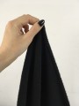 Czarny polar poliestrowy, 270 g/m2