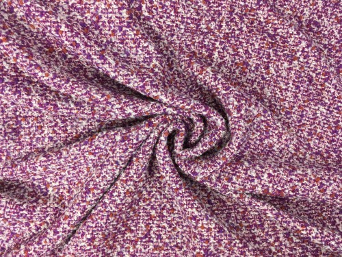 Tkanina ubraniowa boucle, bukla, wełniana z domieszką