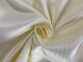 Satyna poliestrowa, kremowa