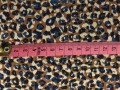 Bawełna satynowa z elastanem z motywem zwierzęcym, panterka
