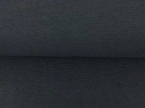 Dzianina, ściągacz gładki, stalowy szary 1szt=0,1mb  