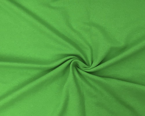 Dzianina, ściągacz gładki, intensywny zielony 1szt=0,1mb  