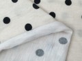 Dzianina bawełniana jersey, kropki, Teofilów  