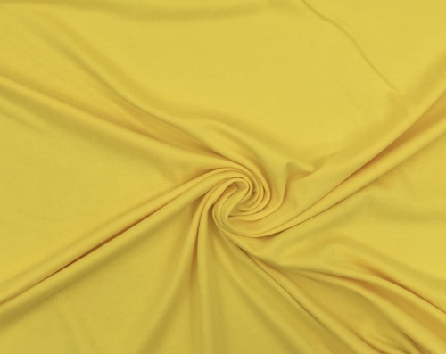 Dzianina bawełniana, jersey, żółta, Teofilów
