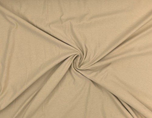 Dzianina bawełniana, jersey, beż, piaskowy