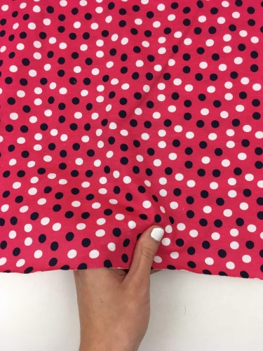 Dzianina bawełniana jersey, kropki