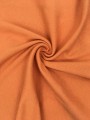 Dzianina bawełniana z elastanem, ściągacz gładki, pomarańczowy 1 szt. = 0,1 mb