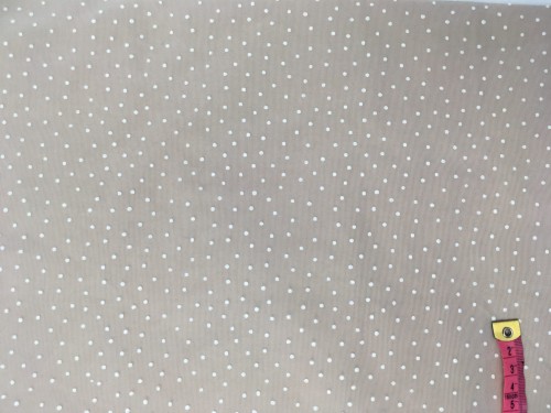 Siateczka elastyczna, woal w kropki