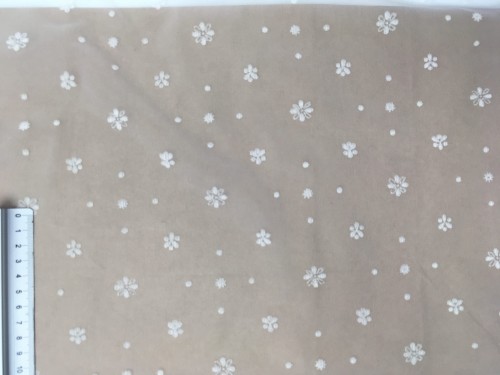 Siateczka elastyczna, woal w kwiatki