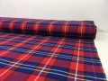 Elanowełna, tkanina ubraniowa w kratę, tartan 