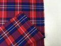 Elanowełna, tkanina ubraniowa w kratę, tartan 