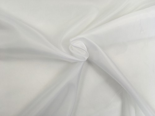 Biała podszewka poliestrowa