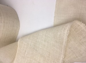 Juta ozdobna bielona 25cm 