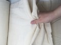 Gruba surówka bawełniana, surowe płótno o skośnym splocie, drelich