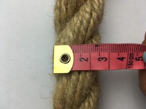 Lina jutowa skręcana, sznurek jutowy, fi 26mm