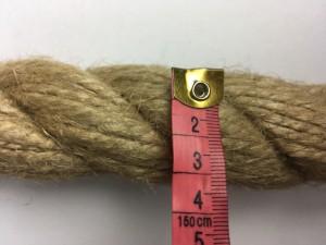 Lina jutowa skręcana, sznurek jutowy, fi 36mm