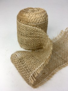 Juta ozdobna 7cm, wstążka jutowa, rolka 5mb